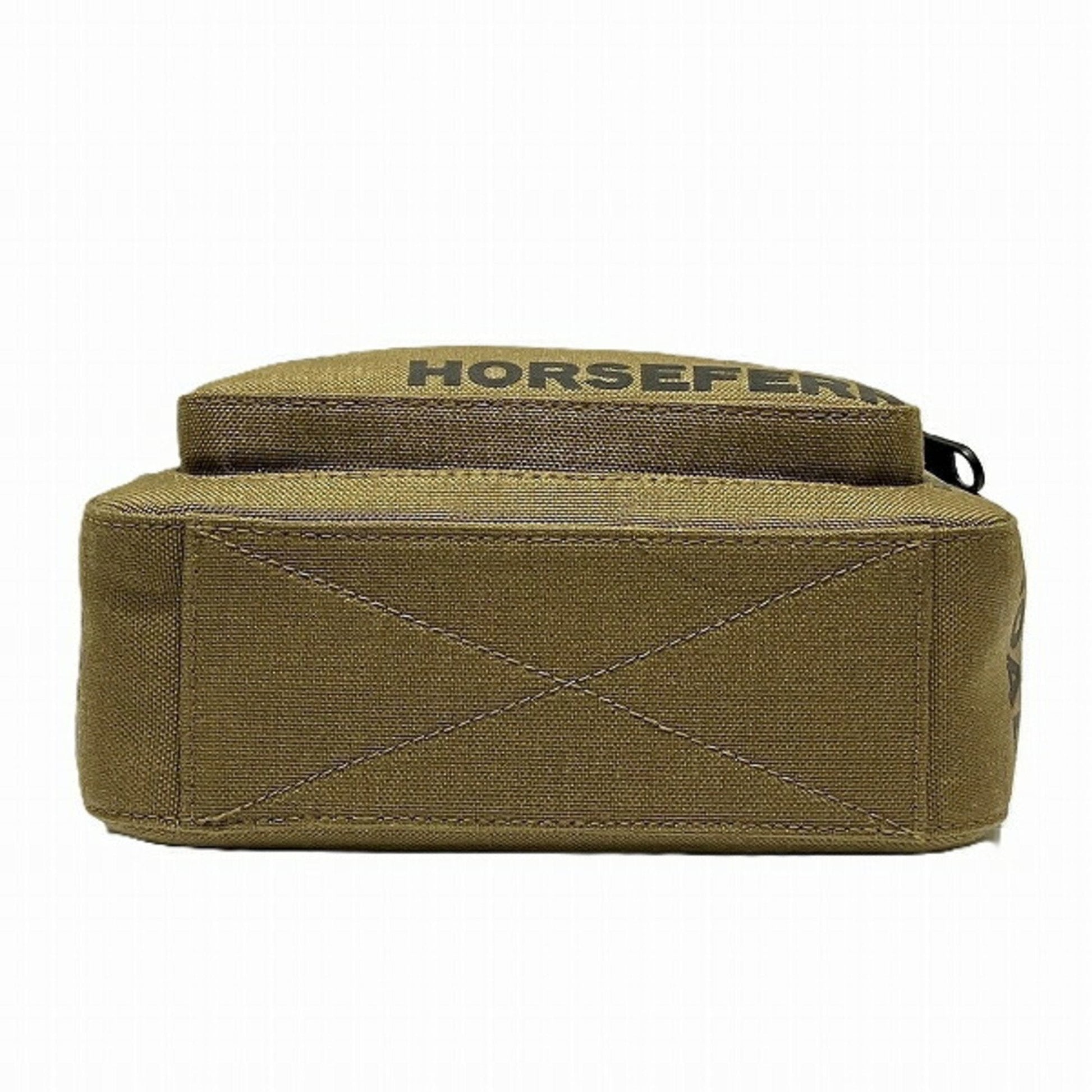 Burberry Khaki Shoulder Bag Sling Bag Canvas