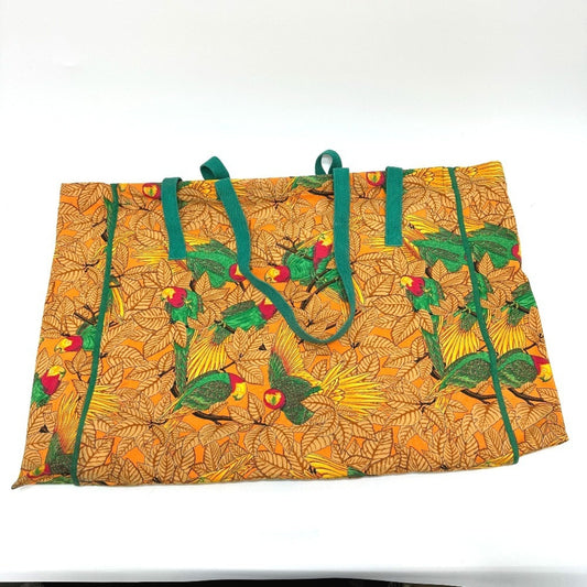 Hermes Tote Bag Canvas Orange