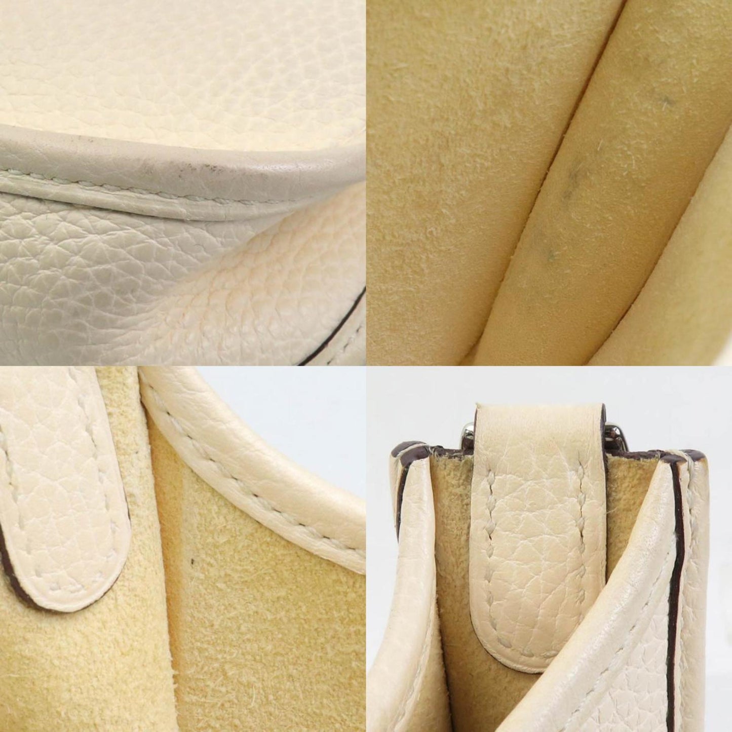 Hermes Taurillon Clemence Shoulder Bag Leather Leather Shoulder Bag