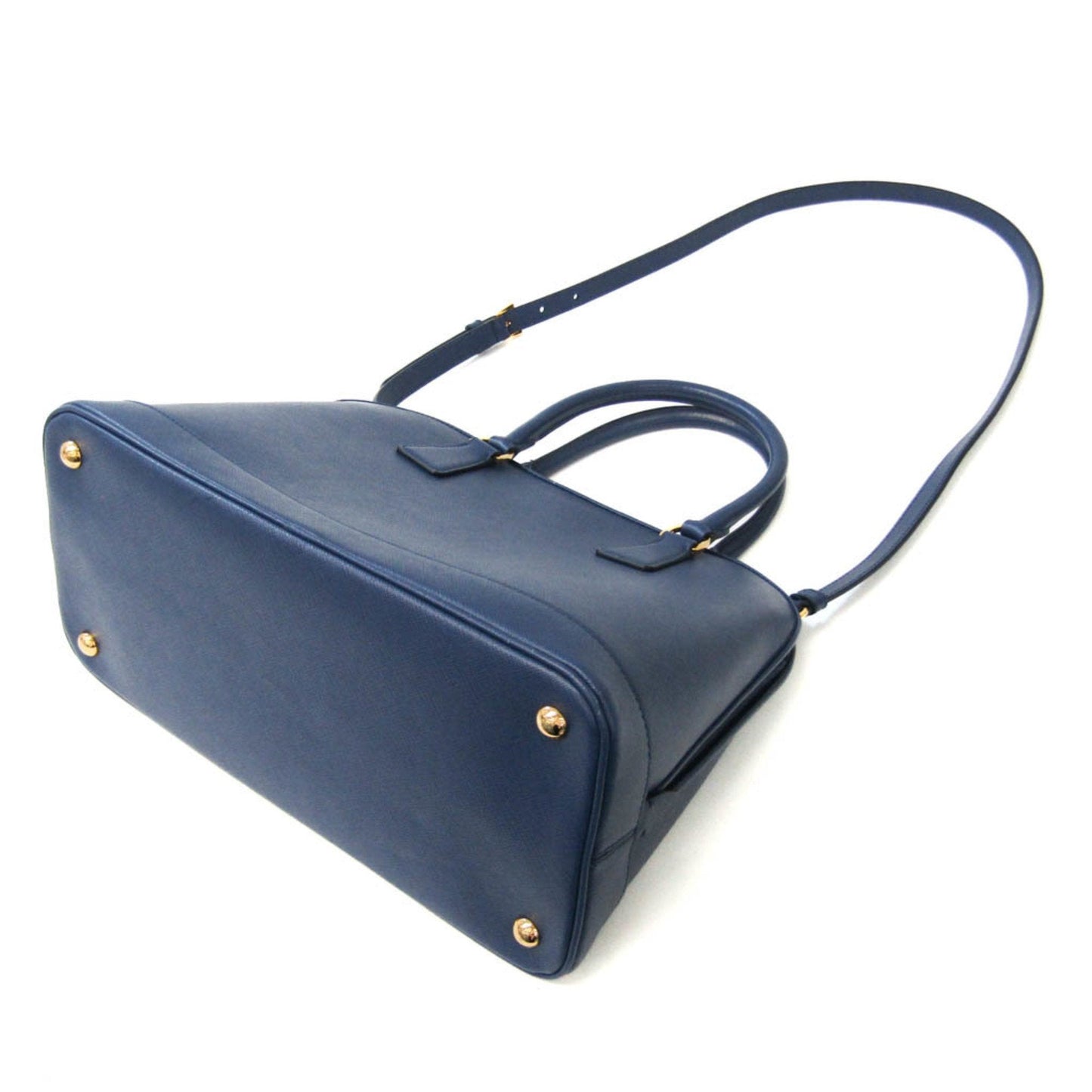 Prada Women Lux Handbag Shoulder Bag Bluette Saffiano
