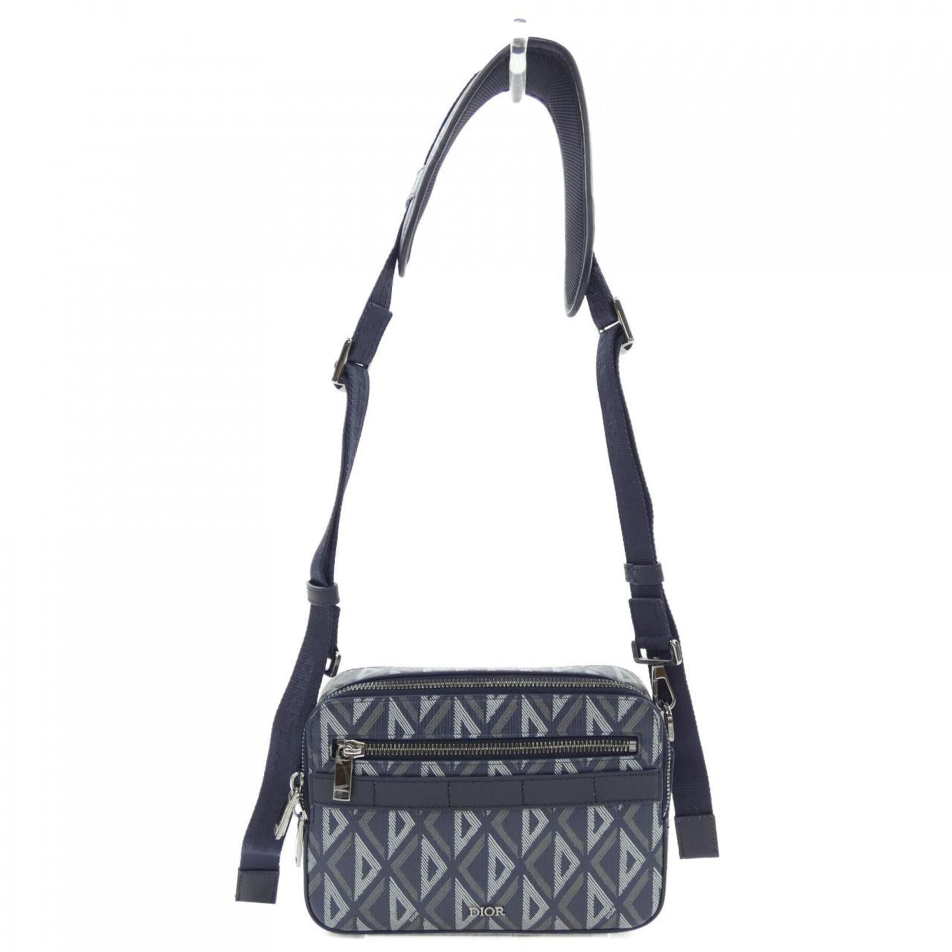 Dior Handbag Christian 2 Blue Navy