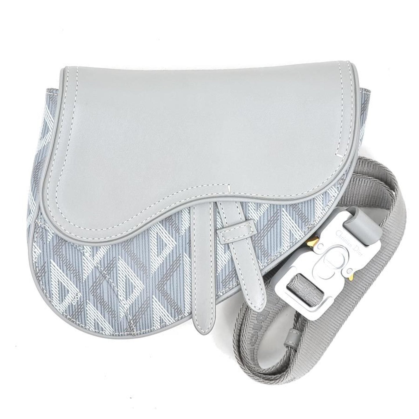 Dior Sling Bag Christian Leather Gray