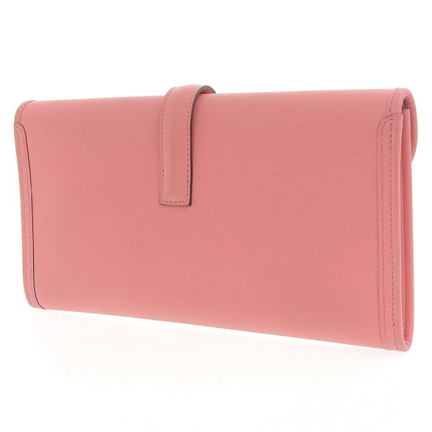 Hermes Swift Clutch Bag Leather Pink