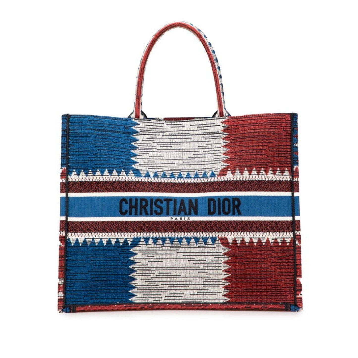 Dior Handbag Christian Multi-Color Tote Bag 2 Canvas Multicolor