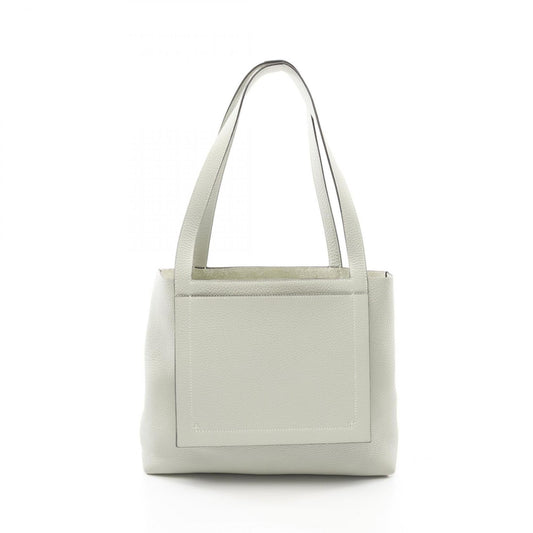 Hermes Taurillon Clemence Tote Bag Leather Green