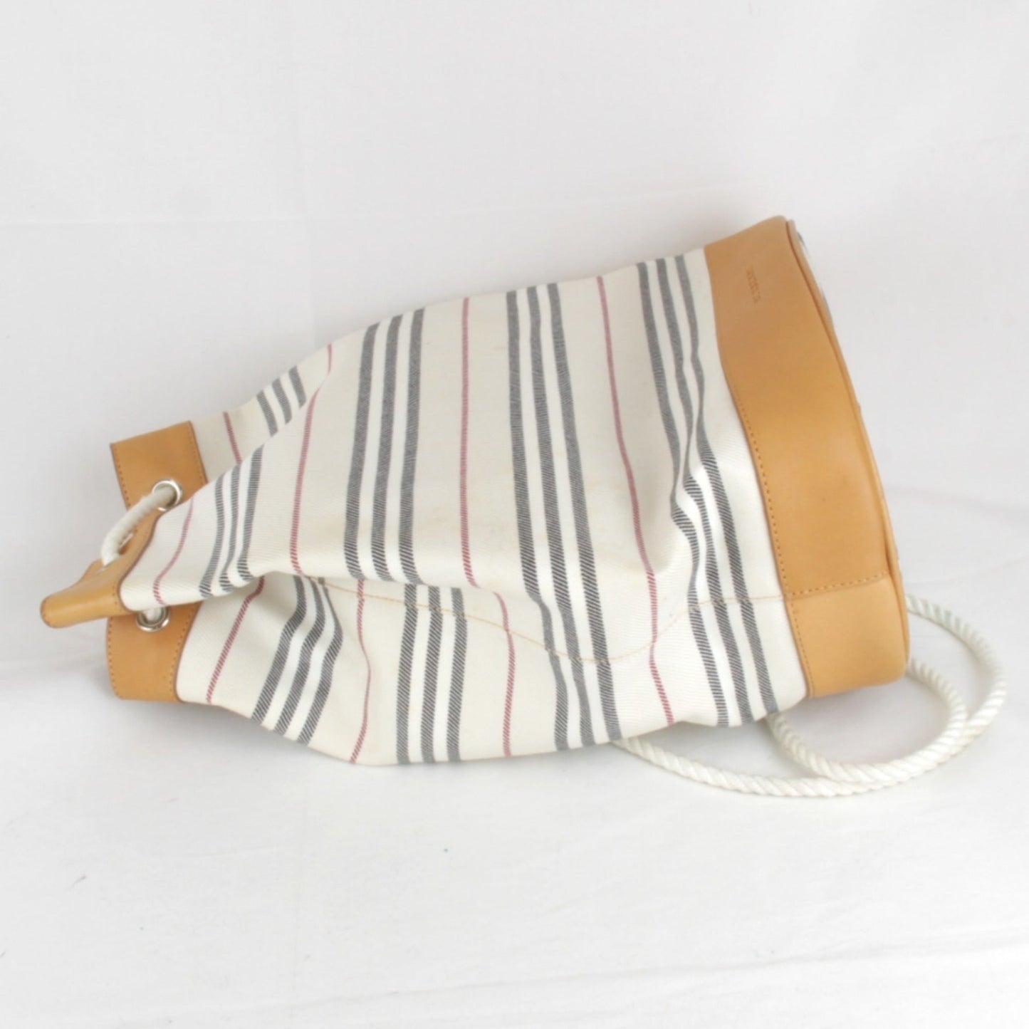 Burberry Multi Color Backpack Canvas
