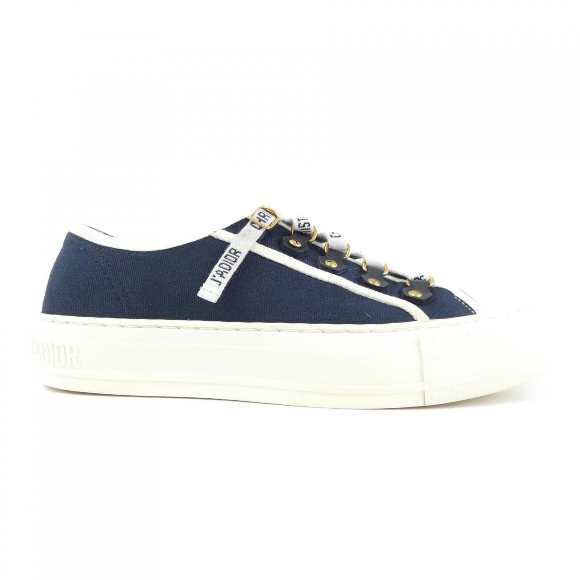 Dior Shoe Christian Sneakers White Navy Multicolor Shoes
