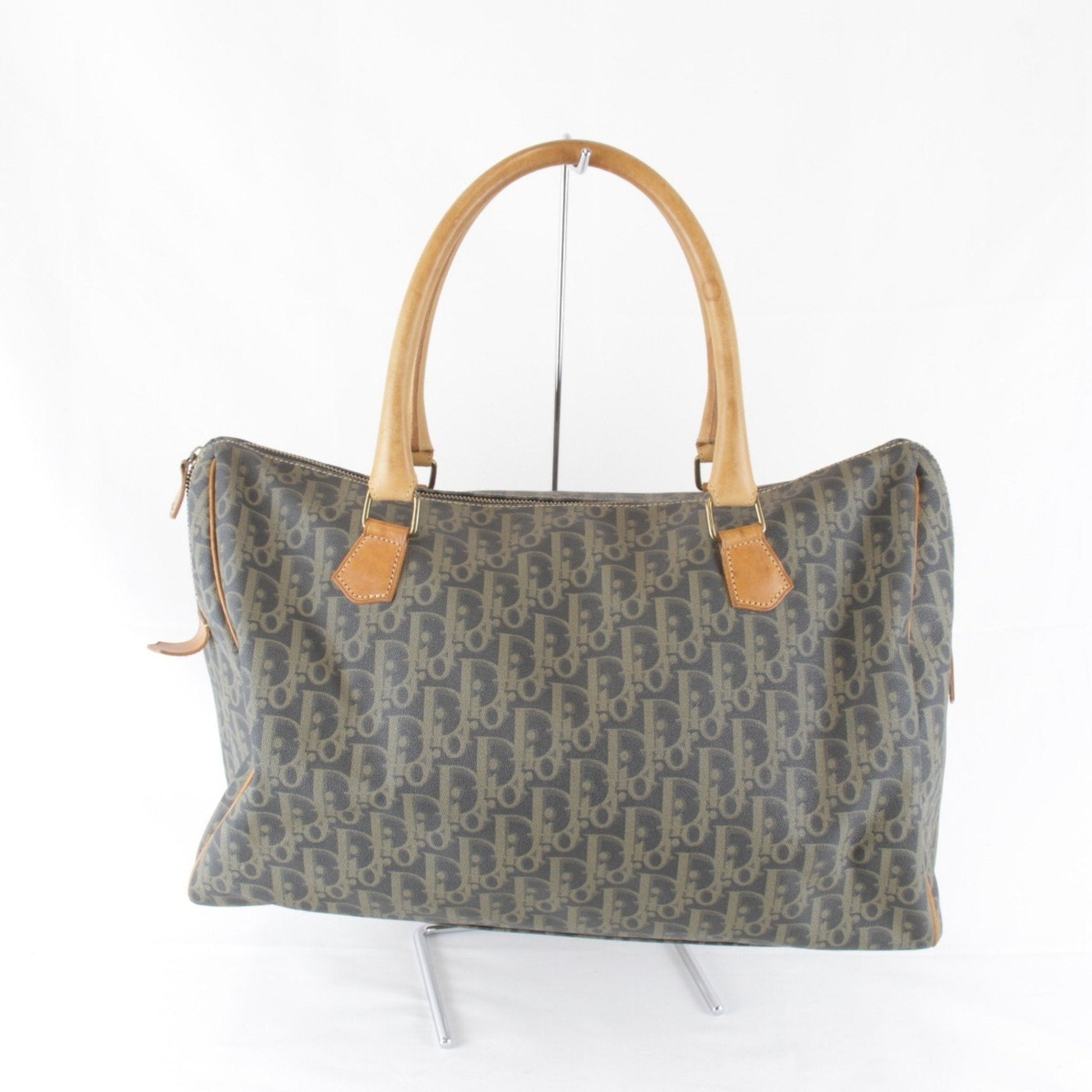 Dior Handbag Christian Trotter Boston Bag Brown