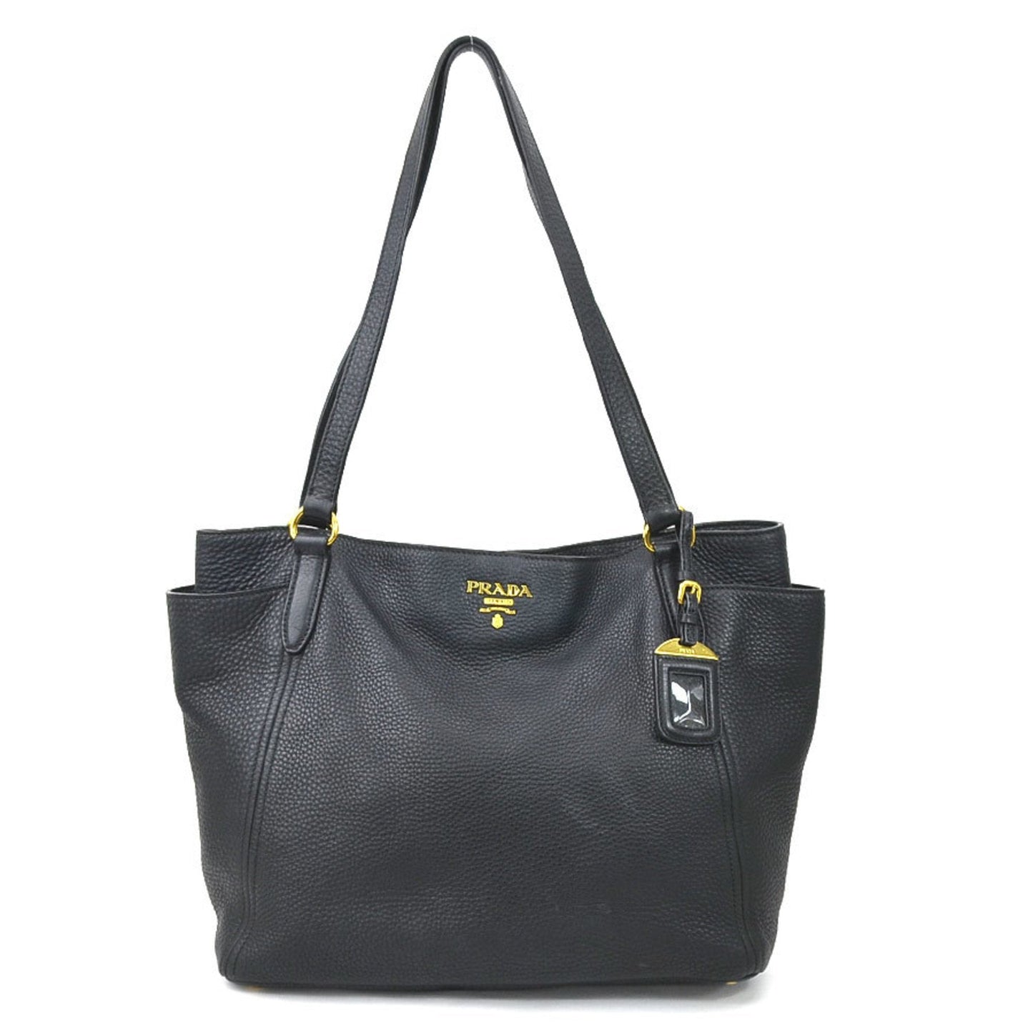 Prada Shoulder Bag Ladies H29504G Leather Black
