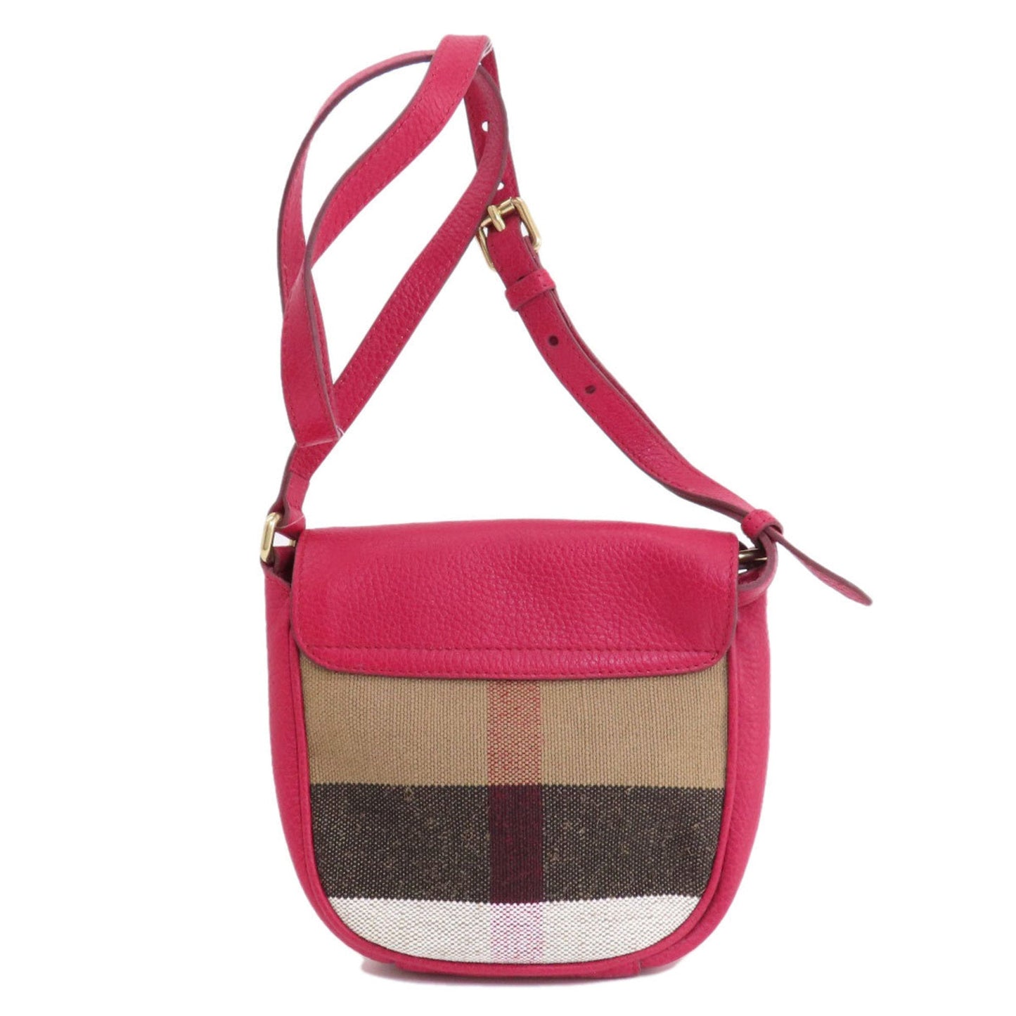 Burberry Color Shoulder Bag Leather Red Shoulder Bag 1