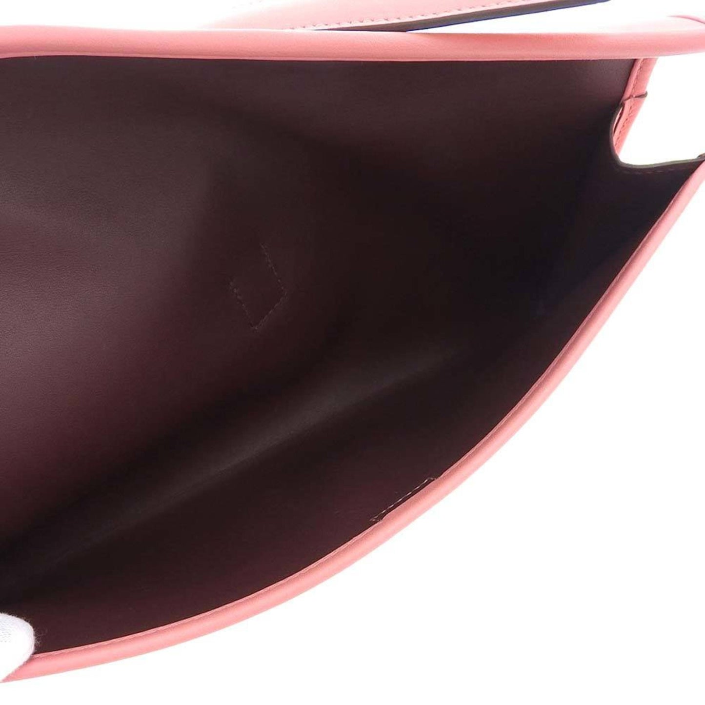 Hermes Swift Clutch Bag Leather Pink