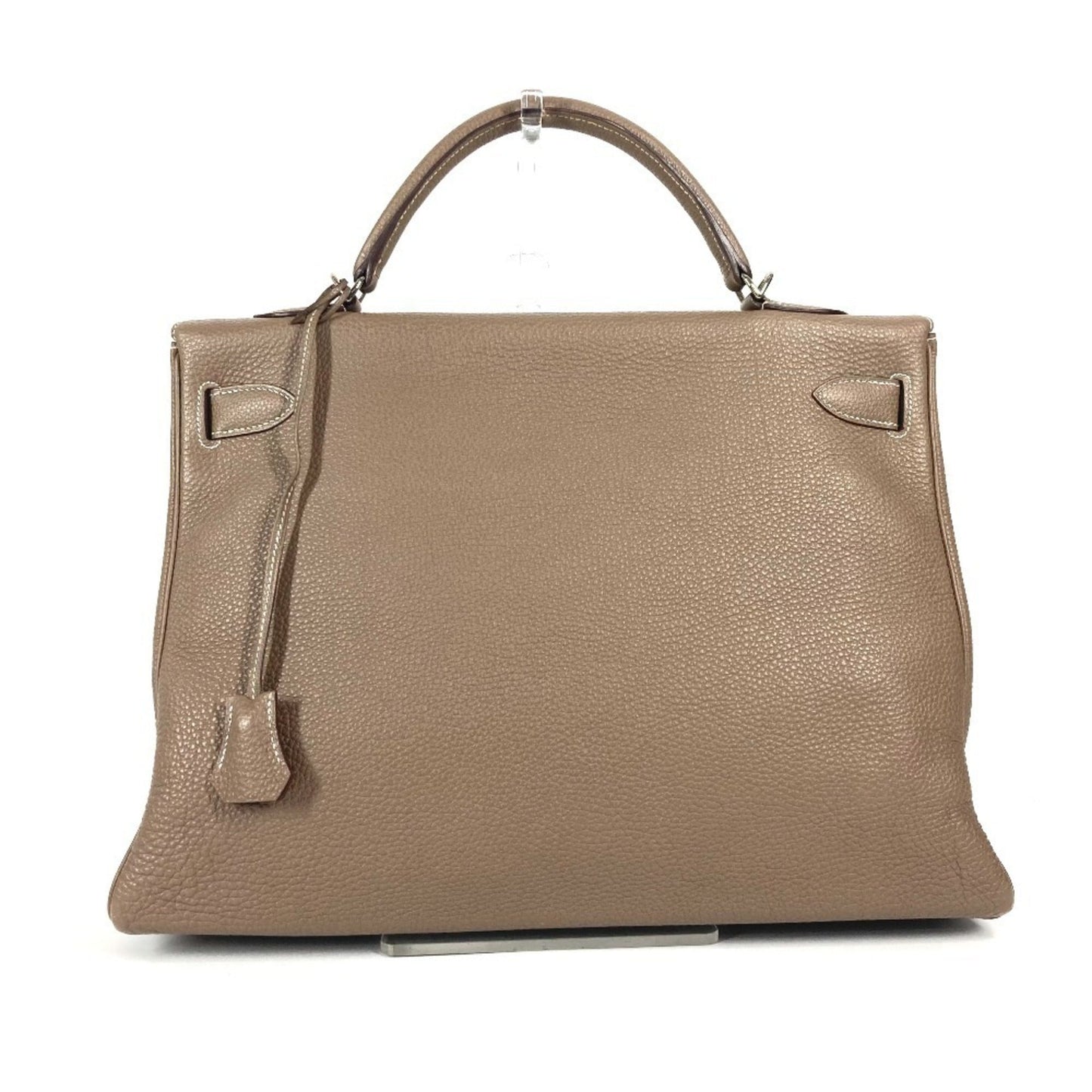 Hermes Kelly Togo Handbag Shoulder Bag Tote Bag Leather Beige