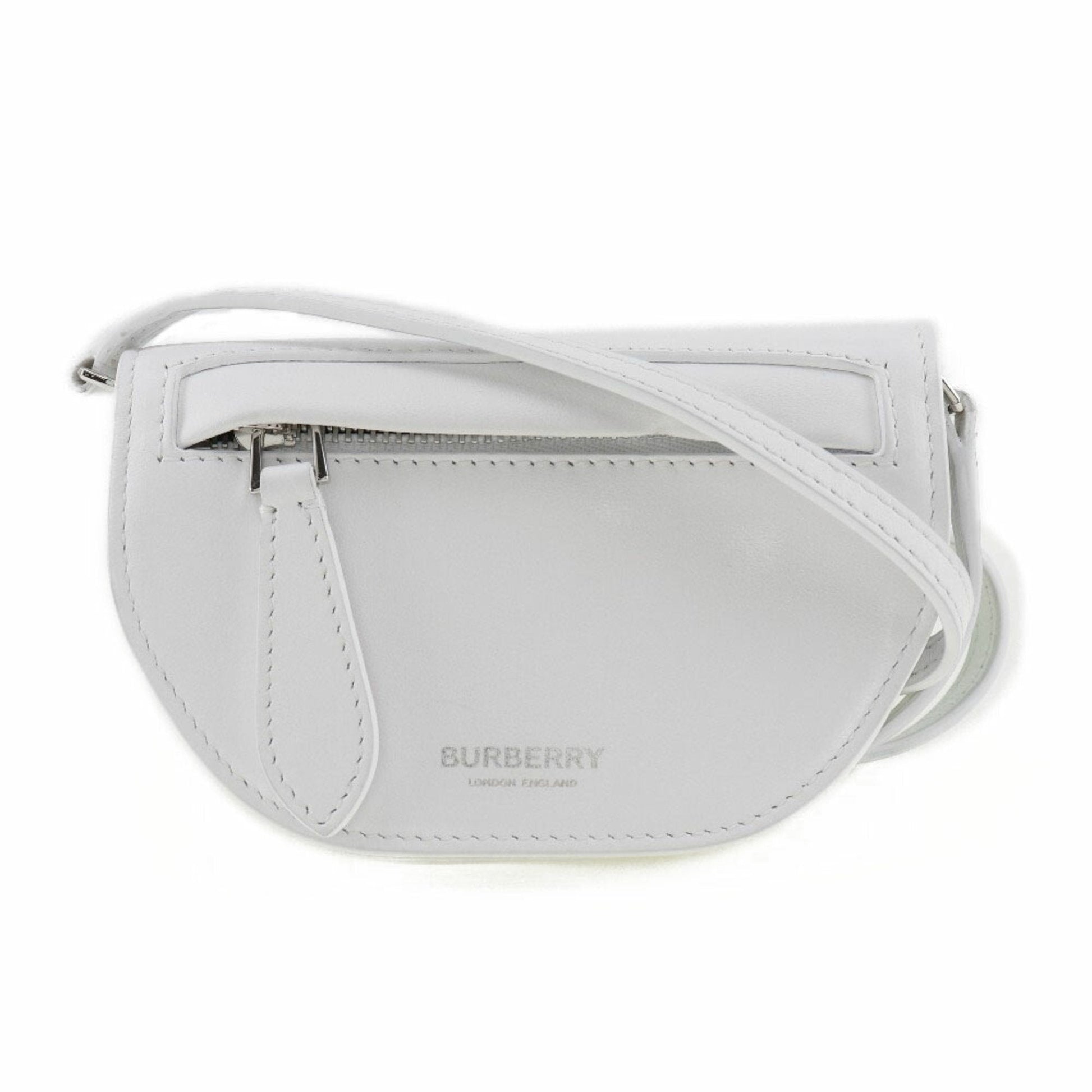 Burberry Shoulder Bag Leather White Shoulder Bag 2