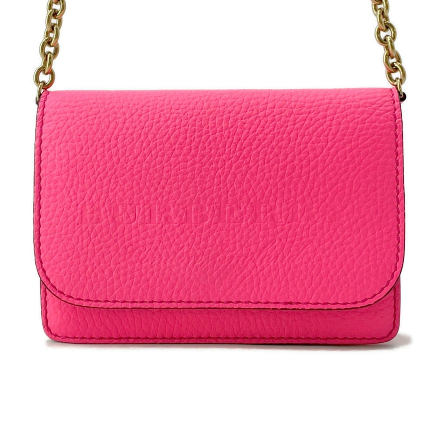 Burberry Shoulder Bag Leather Pink