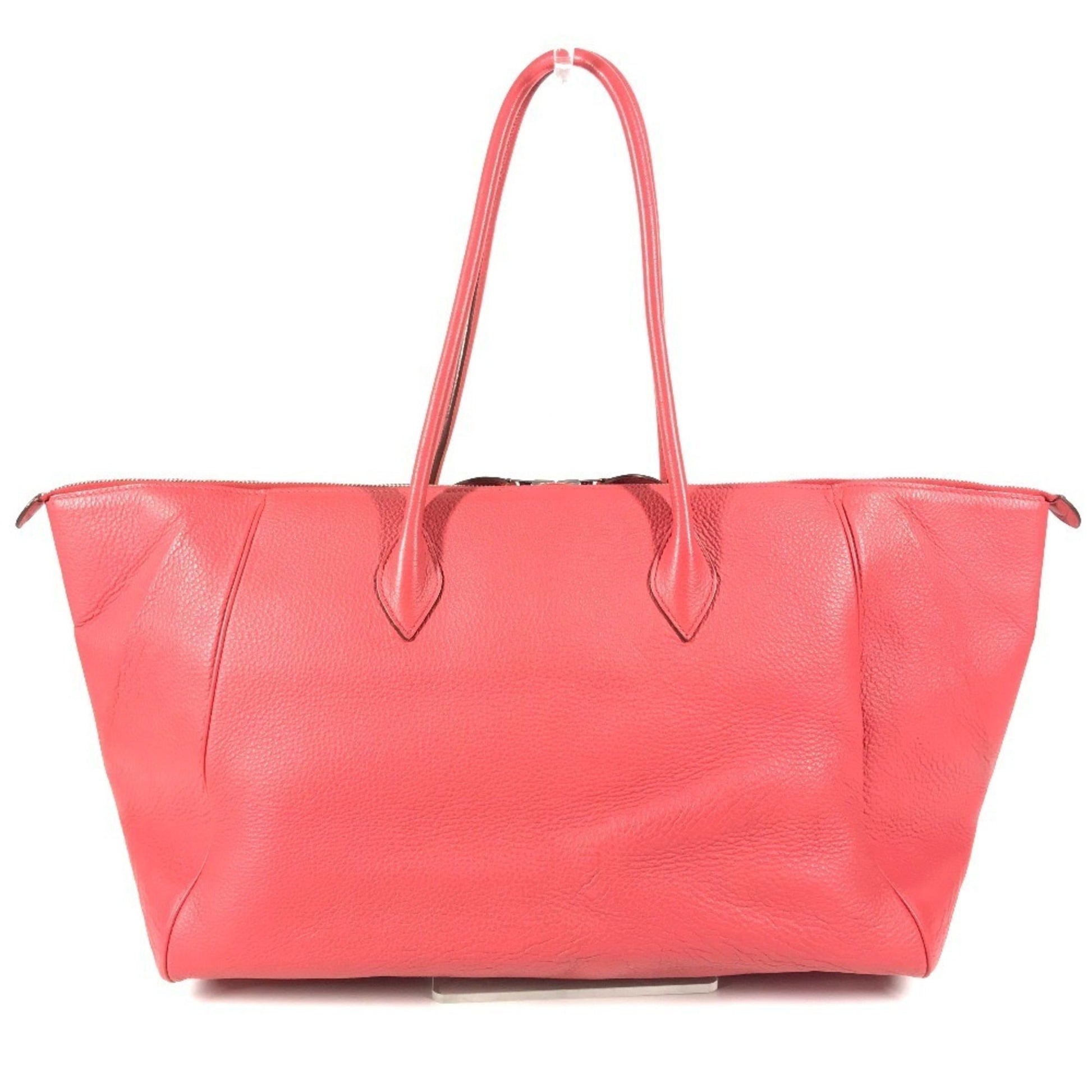 Hermes Paris Bombay Color Taurillon Clemence Boston Bag Shoulder Leather Red Shoulder Bag