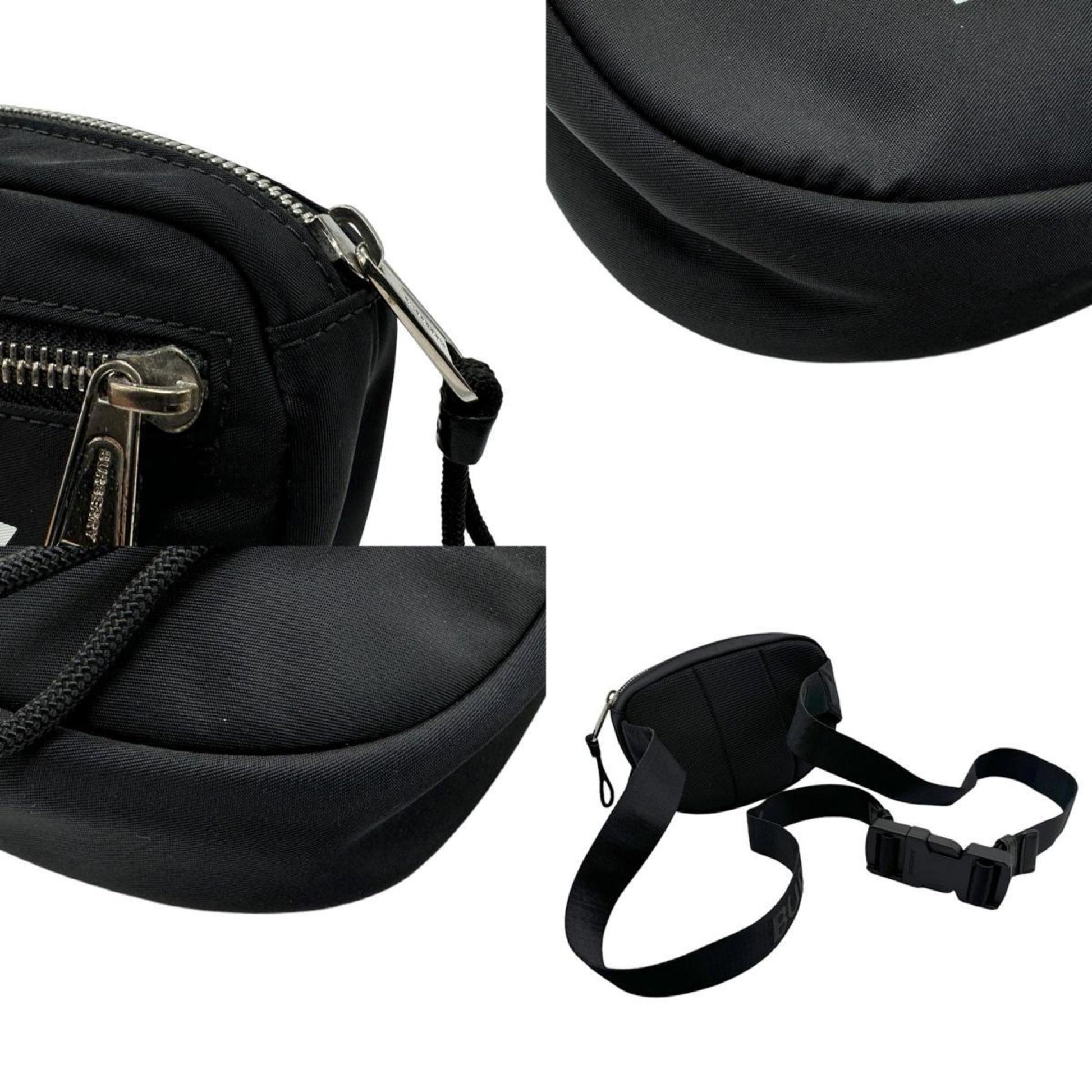 Burberry Fanny Pack Sling Bag Nylon Black Crossbody Bag