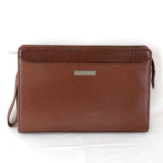 Burberry Clutch Bag Leather Brown Clutch Bag 3