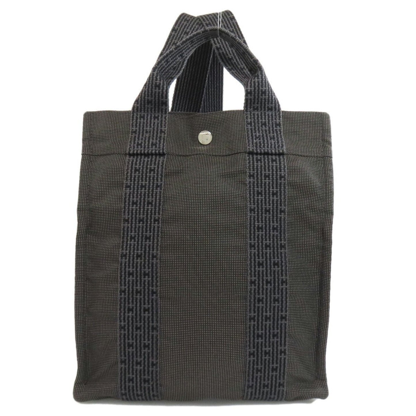 Hermes Backpack Canvas Gray Canvas Backpack 12