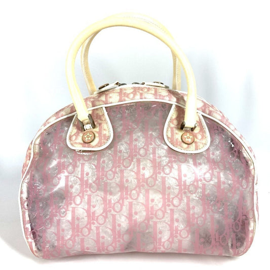 Dior Handbag Christian Trotter Boston Bag Tote Bag Pink Yellow Multicolor