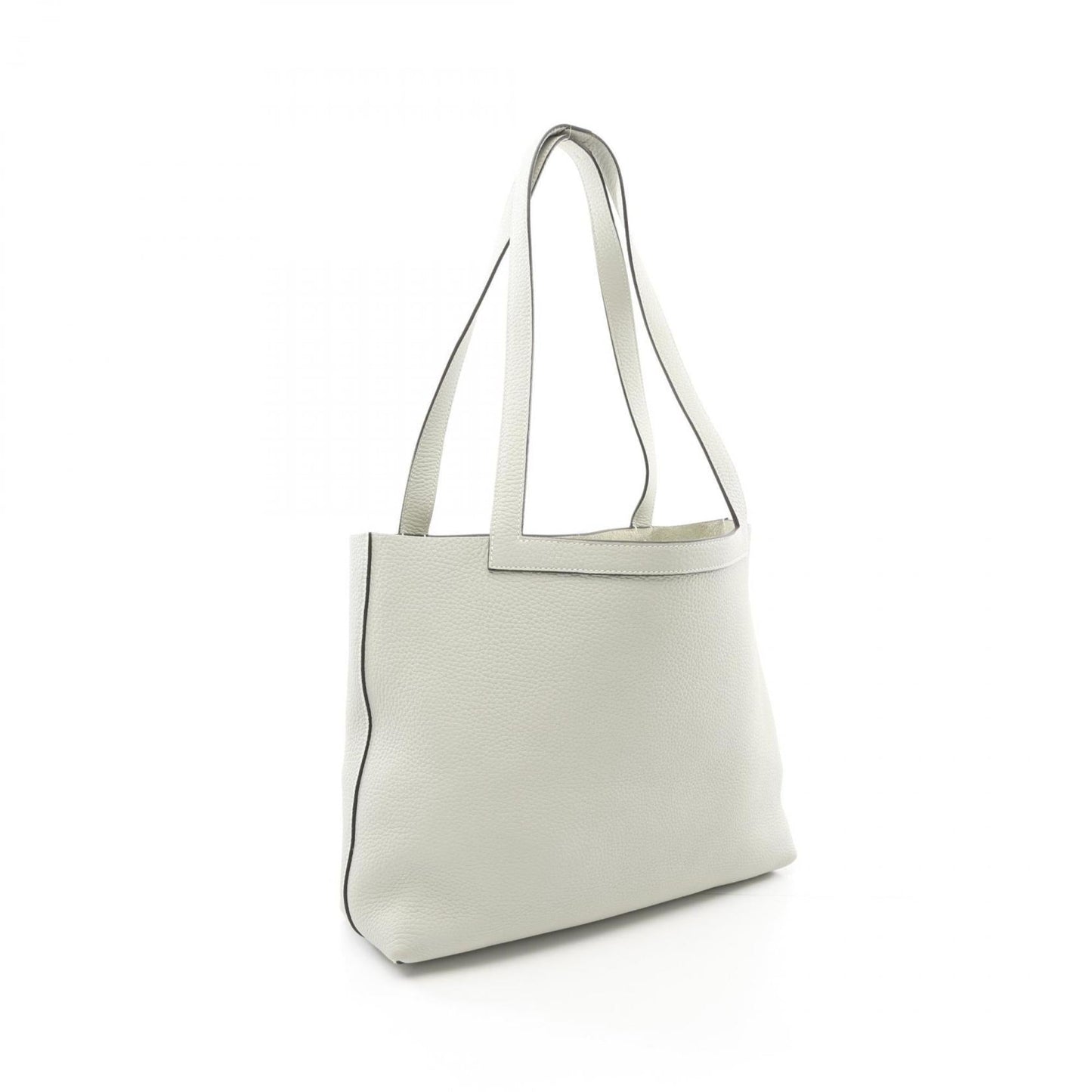 Hermes Taurillon Clemence Tote Bag Leather Green
