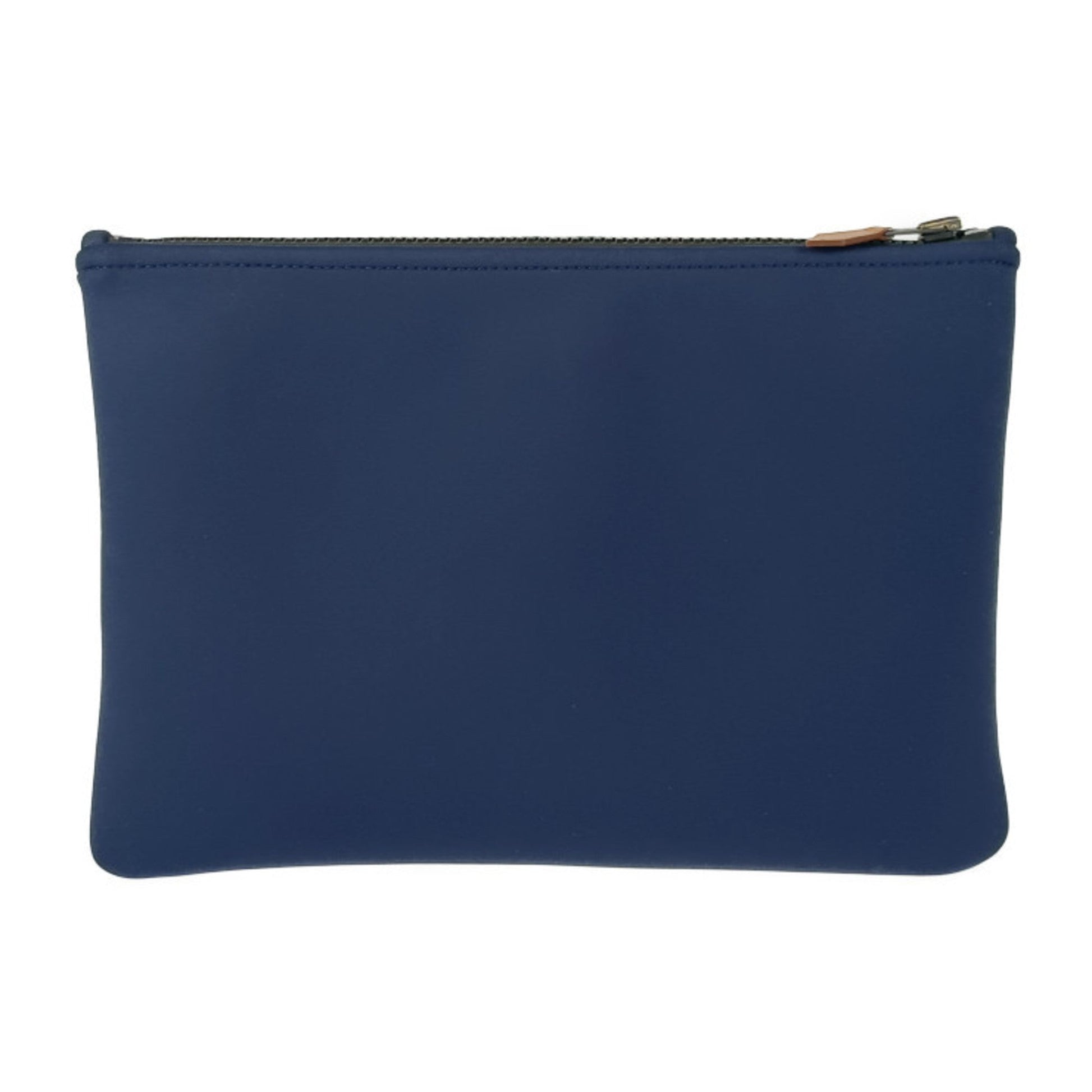 Hermes Polyamide Clutch Bag Pouch Navy