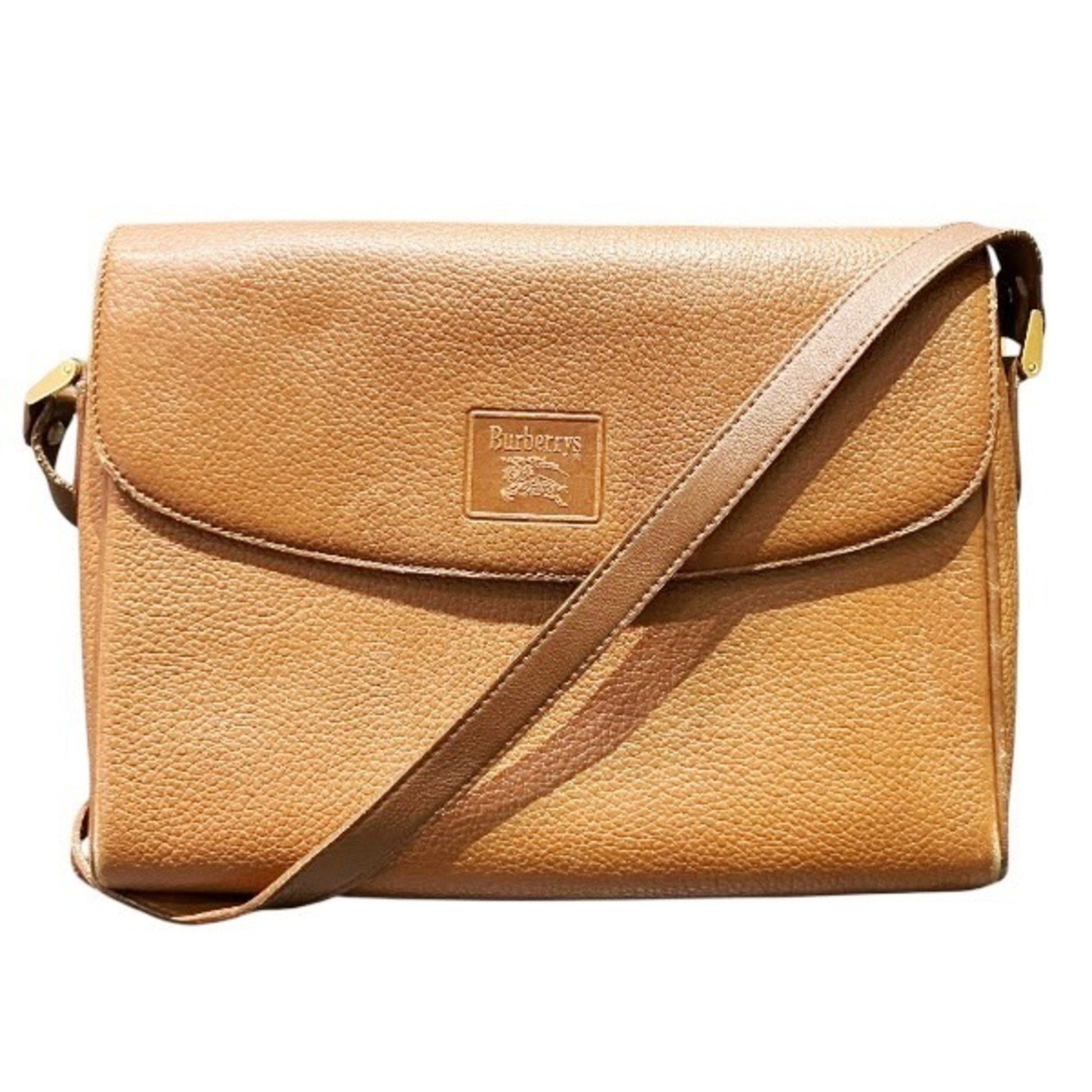 Burberry Shoulder Bag Leather Brown Shoulder Bag 19