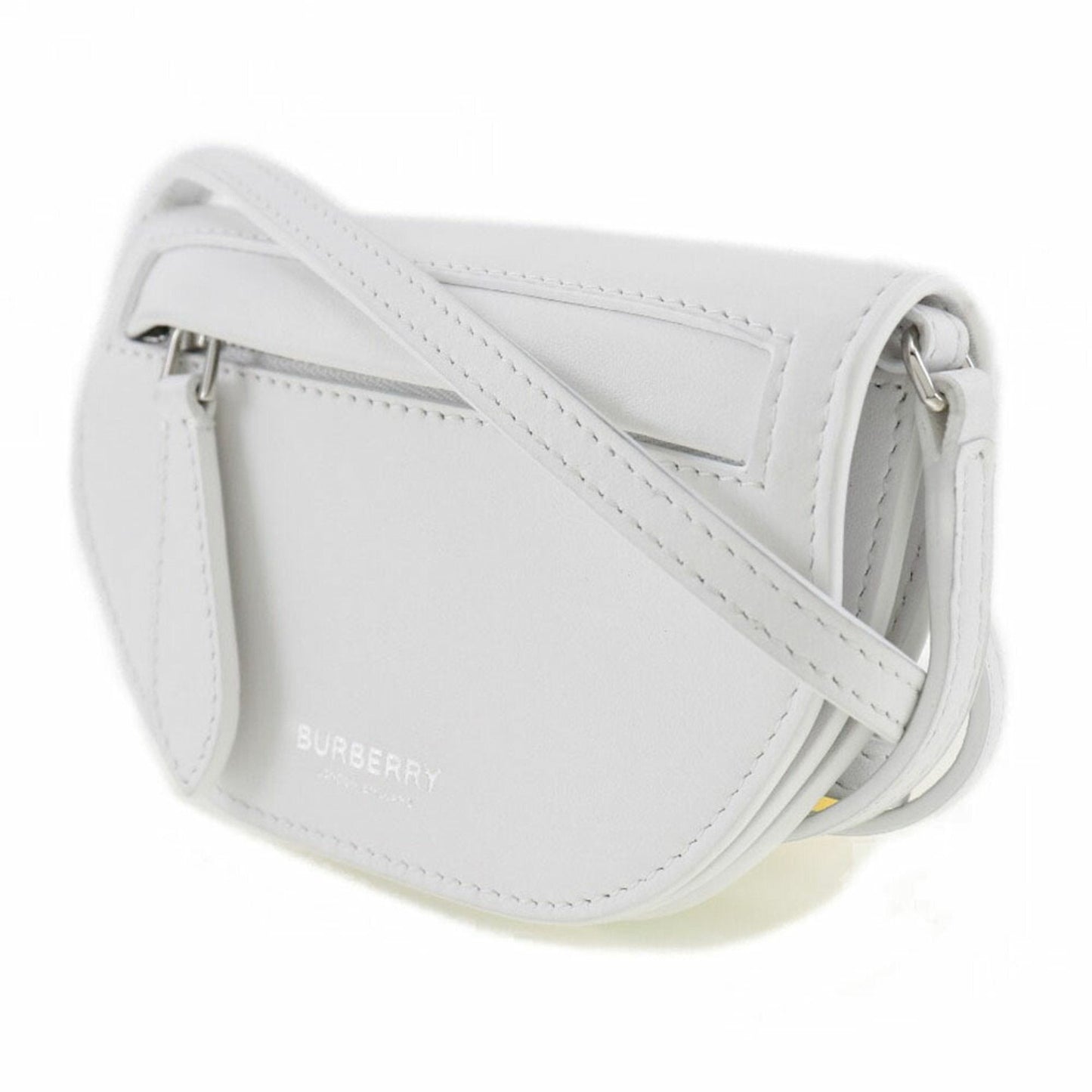 Burberry Shoulder Bag Leather White Shoulder Bag 2