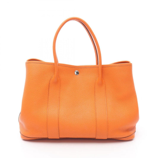 Hermes Negonda Tote Bag Leather Orange