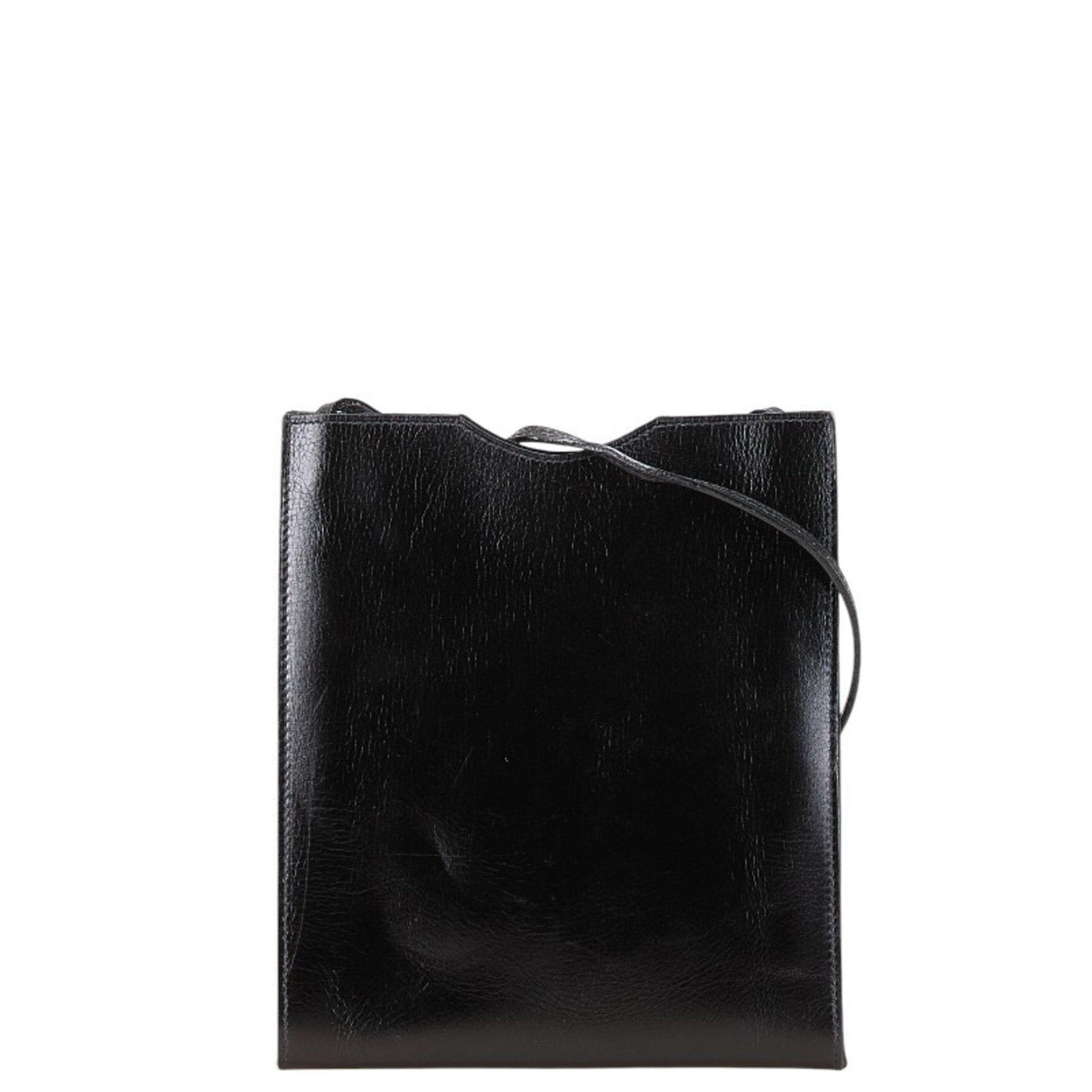 Hermes Box Calf Shoulder Bag Leather