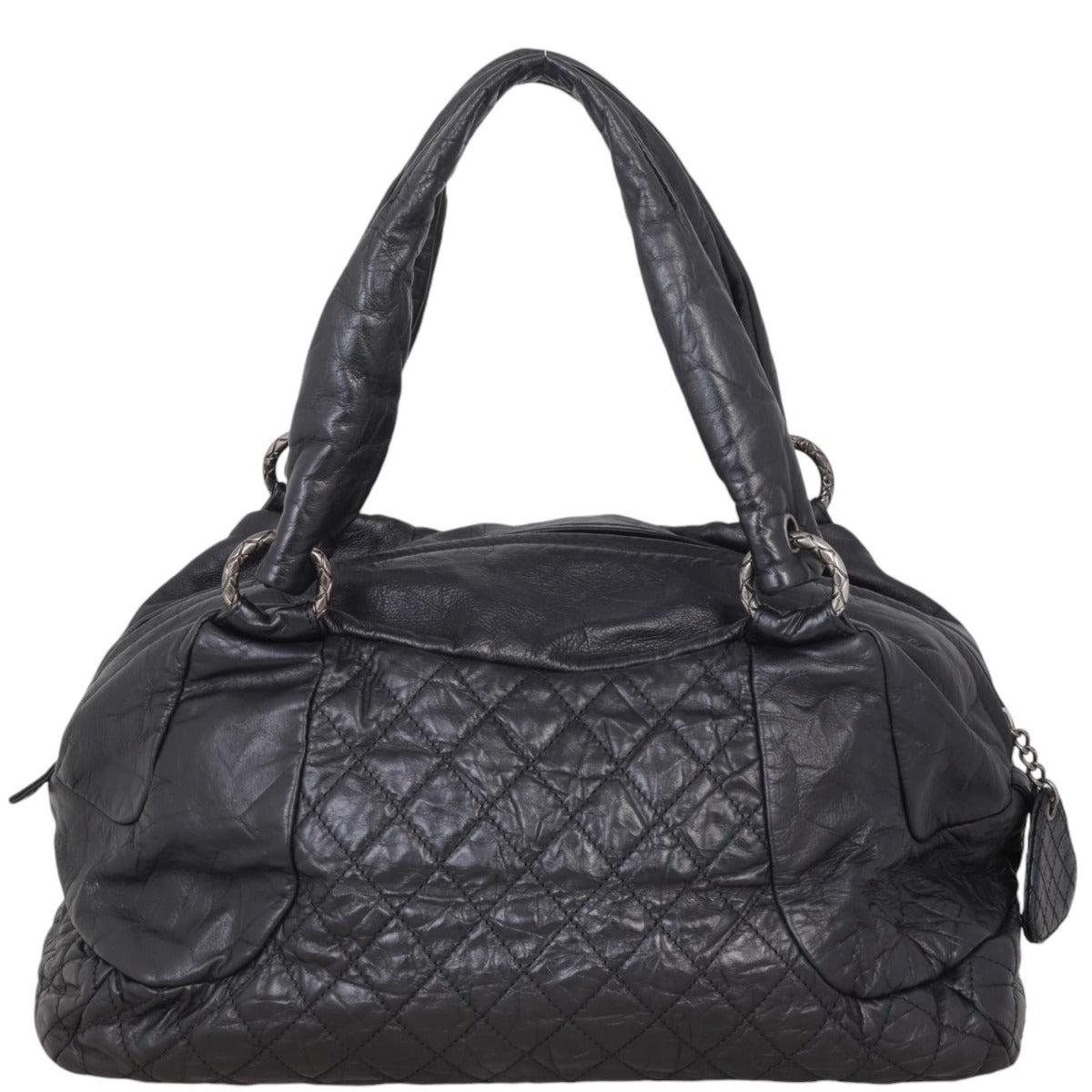 Chanel Coco Rider Bowler Bag Black Handbag