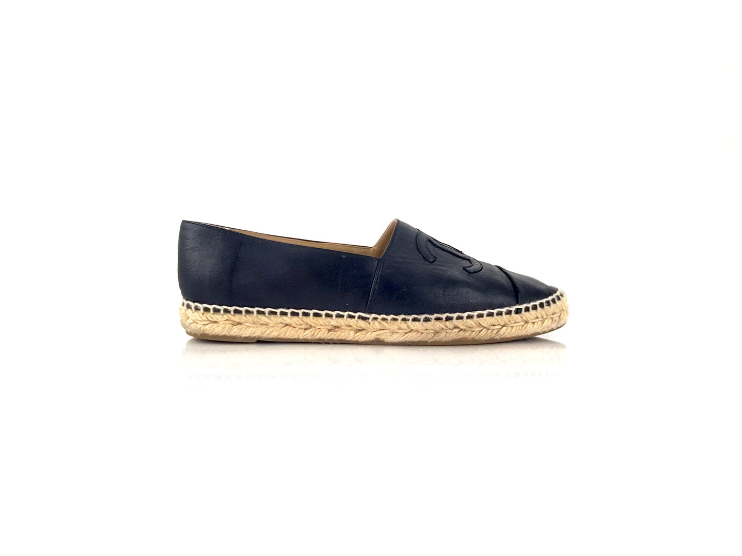 Chanel Leather Espadrilles 42 Accessory