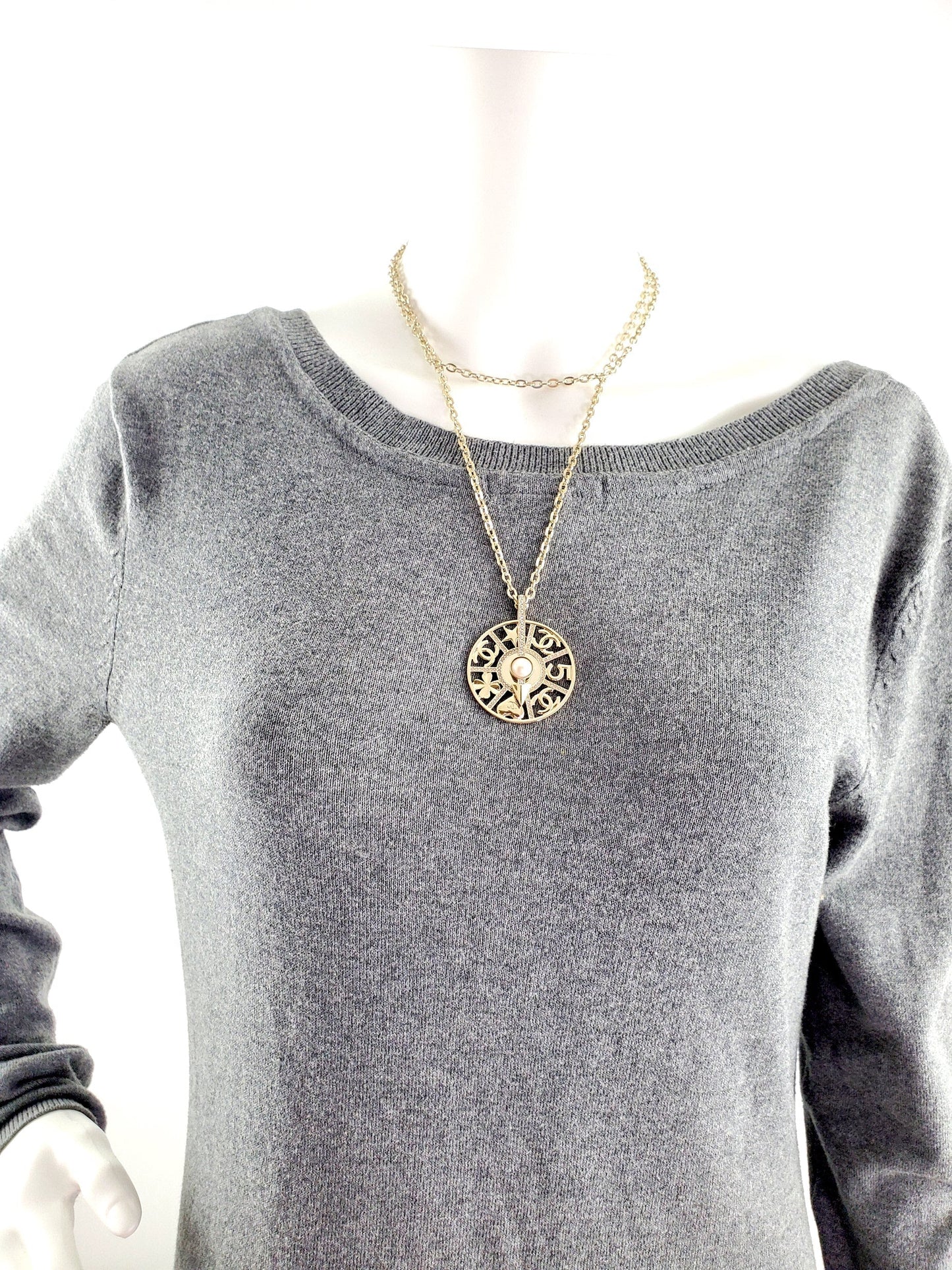 Chanel New Pendant Long Necklace