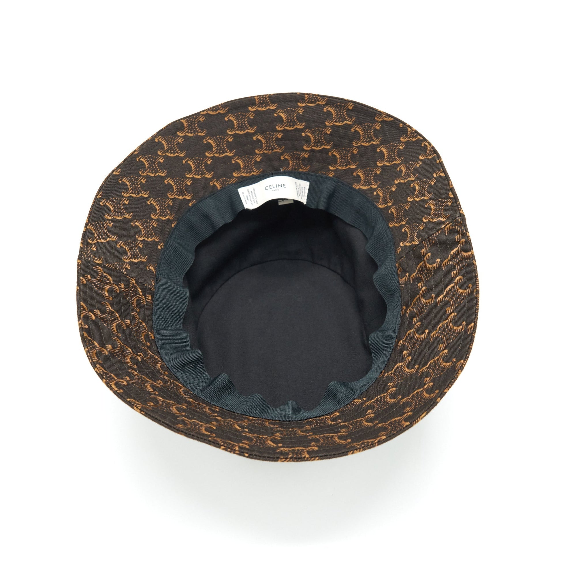 Celine Size Buckethat Multicolour Handbag Brown Bucket Bag