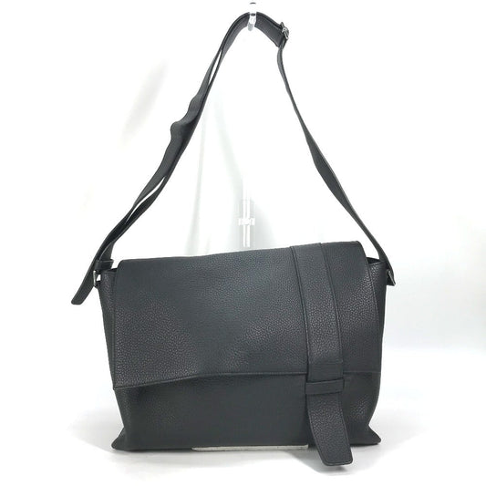Hermes Shoulder Bag Taurillon Clemence Crossbody Bag Sac Alfred Black