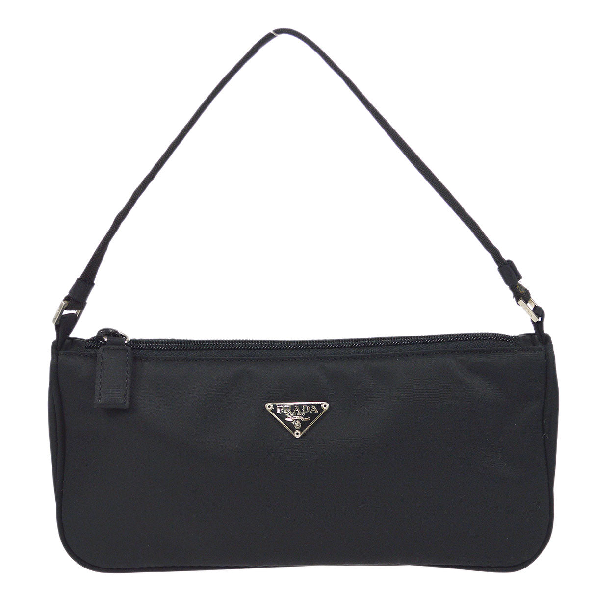 Prada 57962 Nylon Black Travel Bag