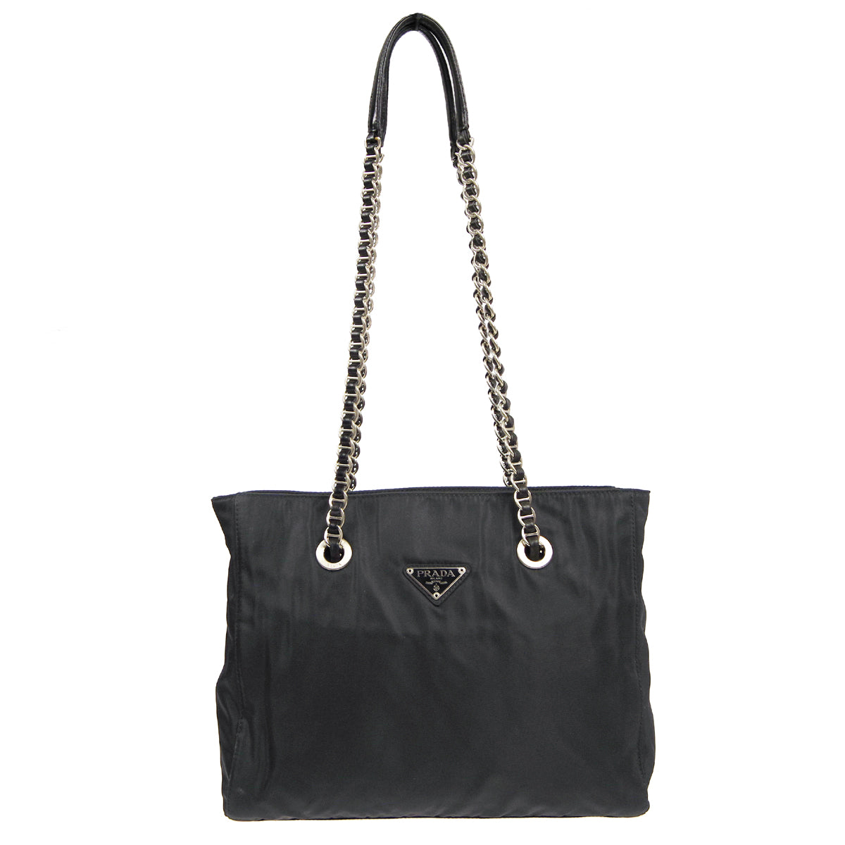 Prada Shoulder Tote Bag Black Chain Shoulder Bag