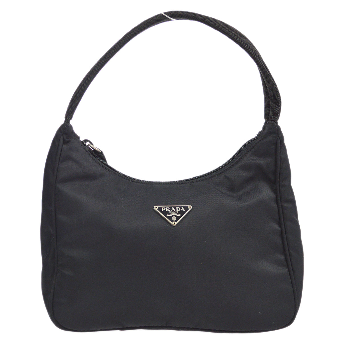 Prada Hobo Bag Nylon Black Shoulder Bag Black Nylon 67450