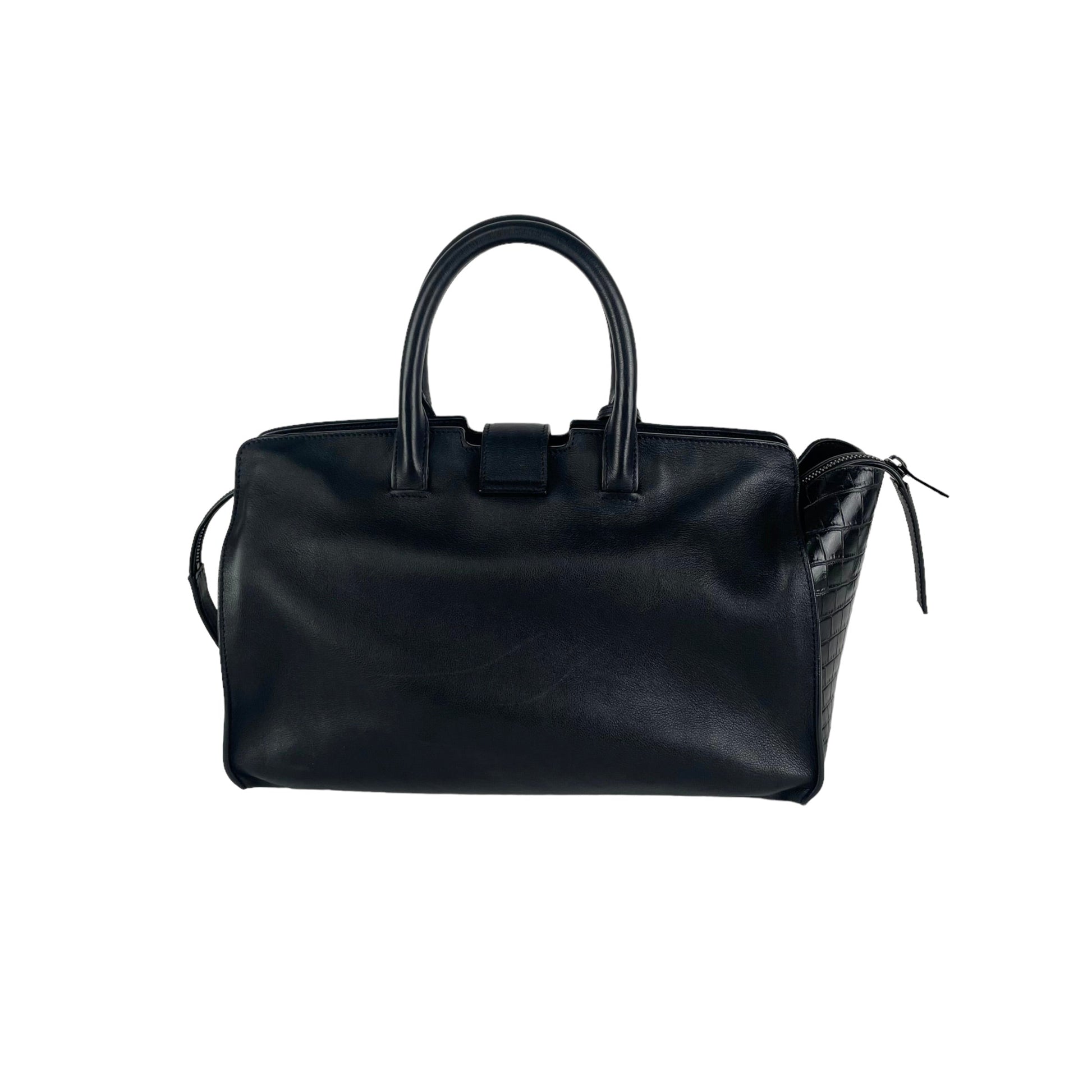YSL Saint Laurent Cabas Bag Black Small Shoulder Bag