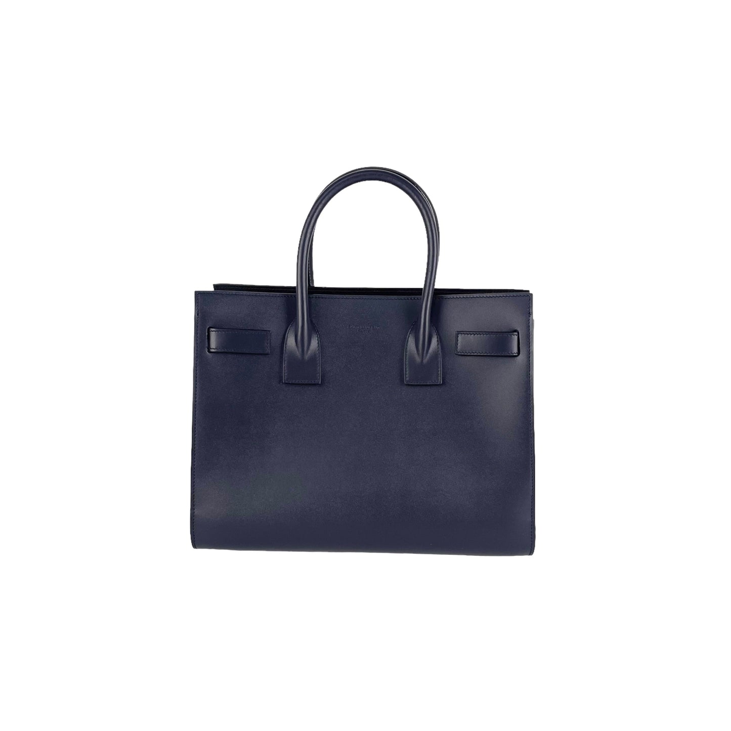 YSL Saint Laurent Sac De Jour Dark Handbag Navy Baby Travel Bag