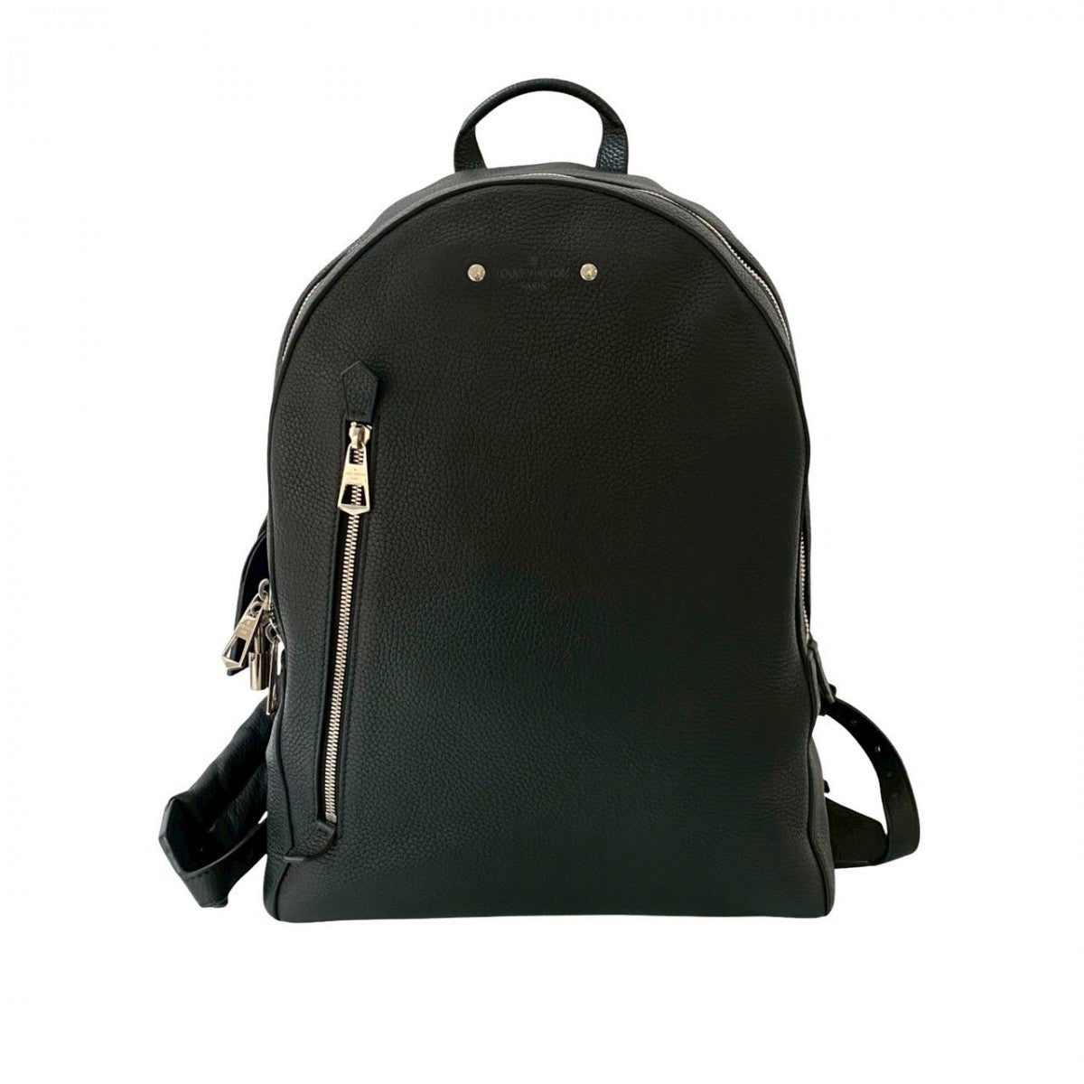 Louis Vuitton Backpack M42687 Taurillon Clemence Day Leather Black