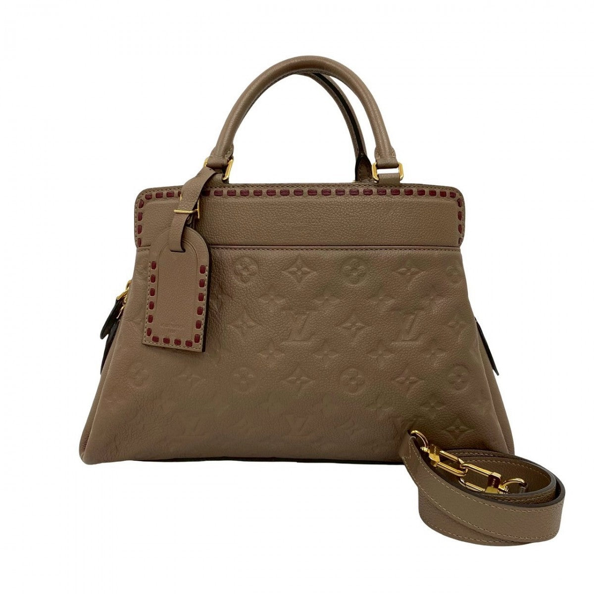Louis Vuitton M43739 Ann Platt Ann Platt Monogram Beige Shoulder Bag
