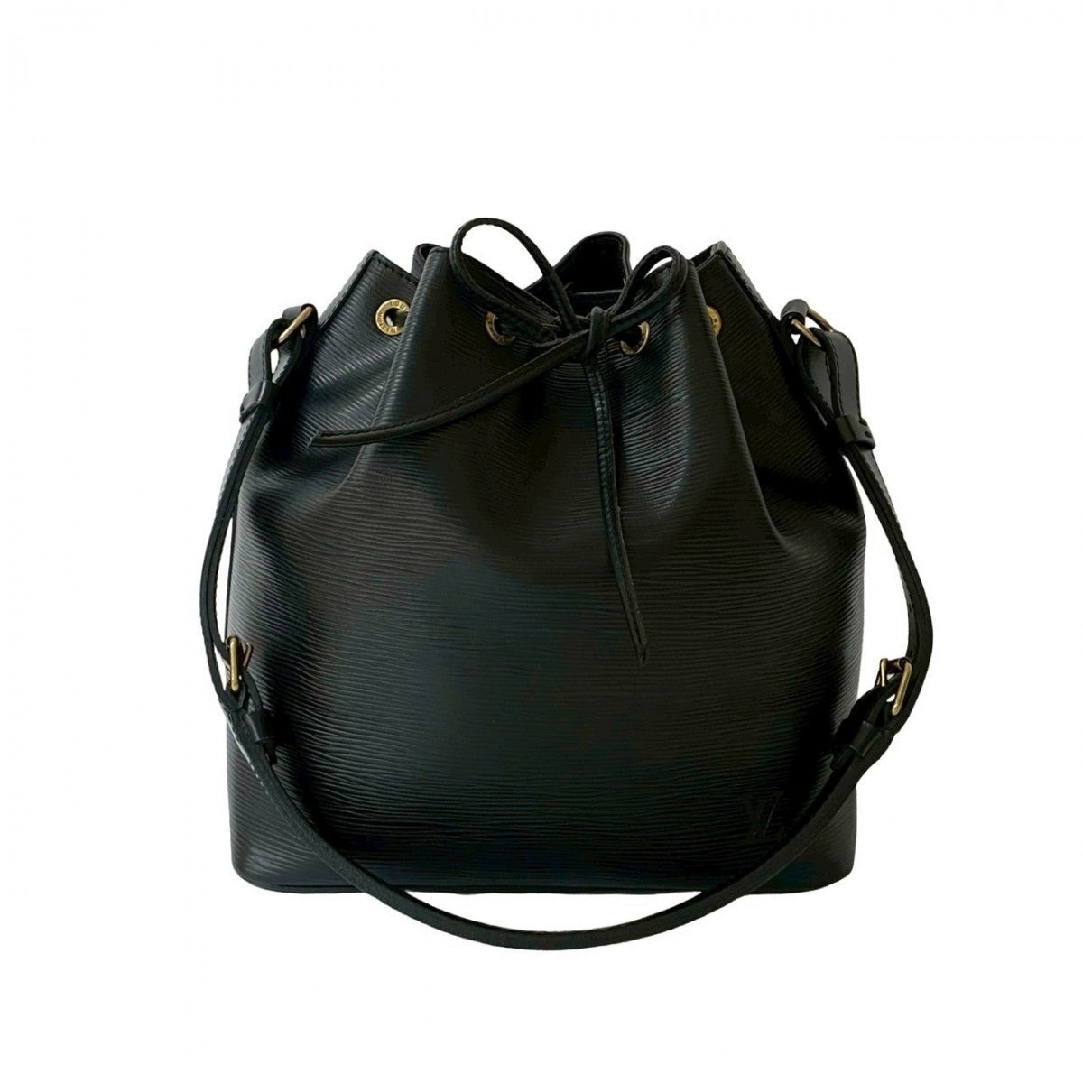 Louis Vuitton M59012 Epi Petit Noe Leather Black Shoulder Bag