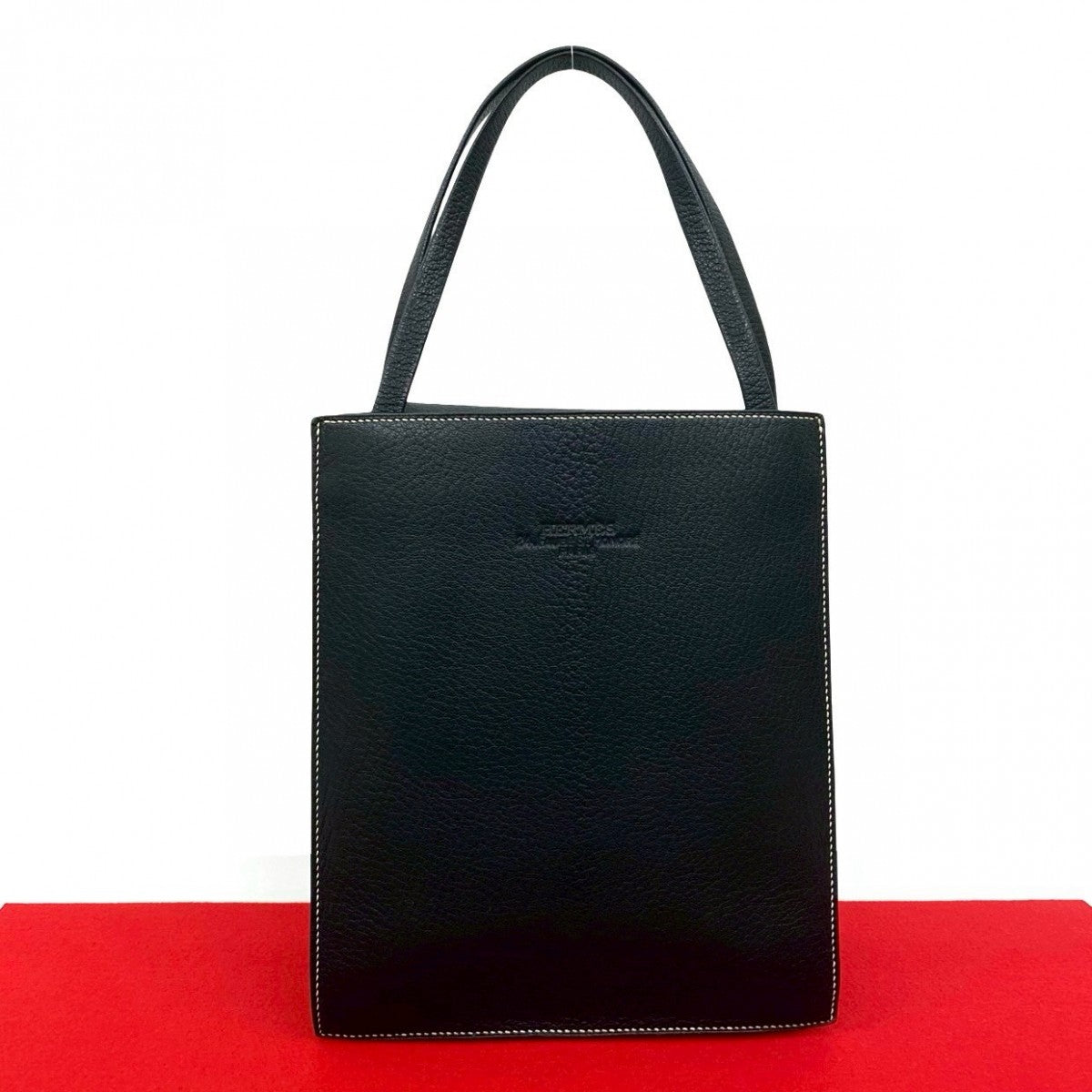 Taurillon Clemence Navy Lucy Mm Travel Bag