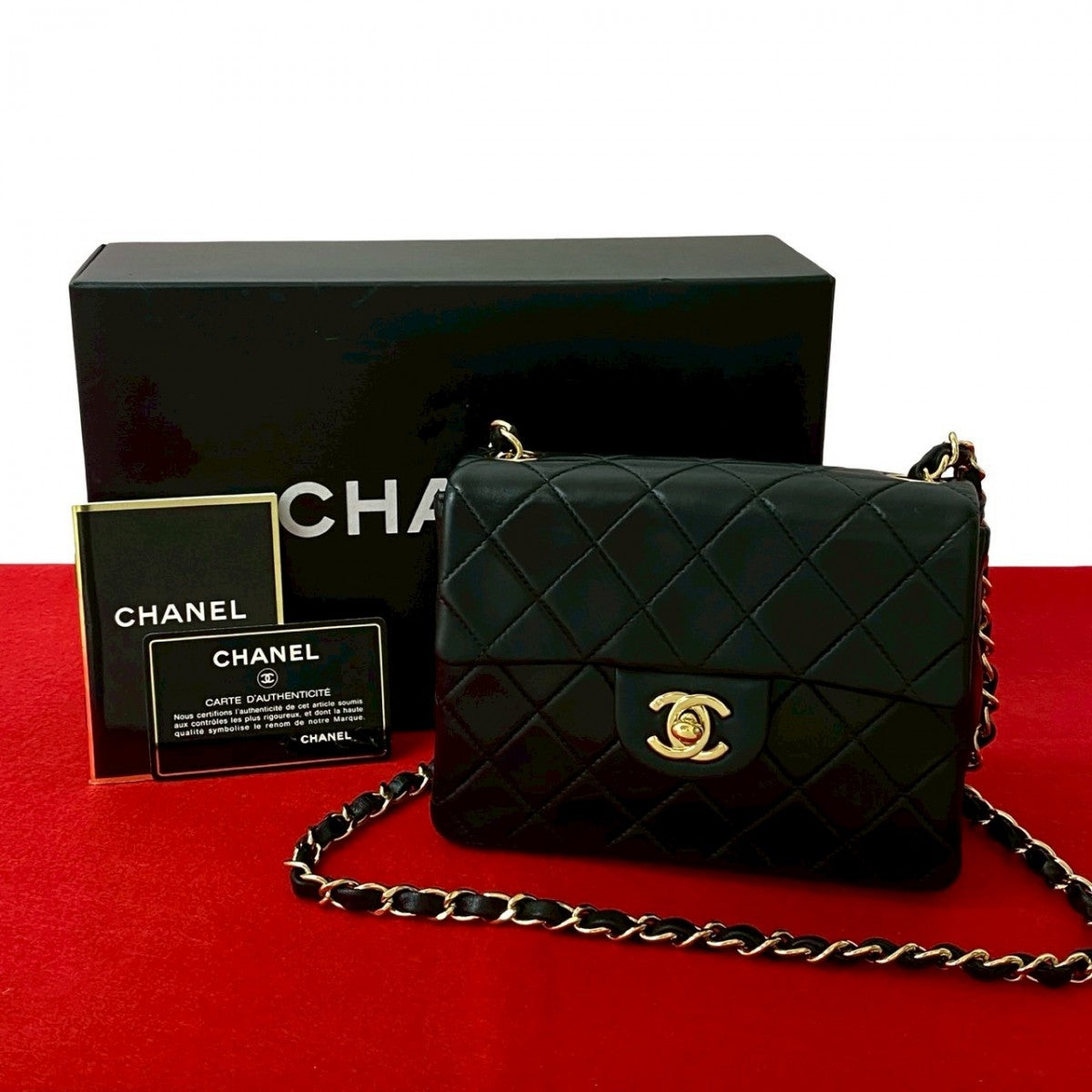 Chanel lambskin Matrasse Black Shoulder Bag 20250625Kma760 6
