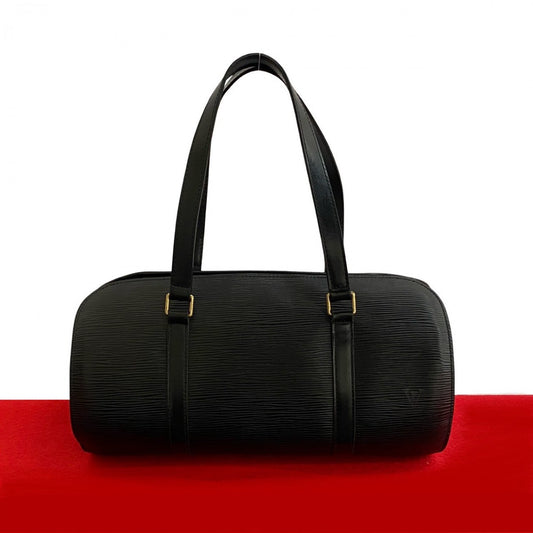 Louis Vuitton Epi Suflo Leather Black Handbag