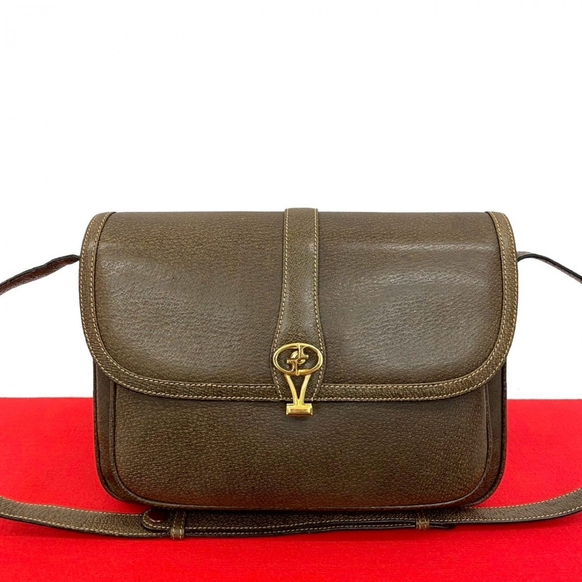 Gucci 20250709Kmb845 3 Leather Brown Shoulder Bag