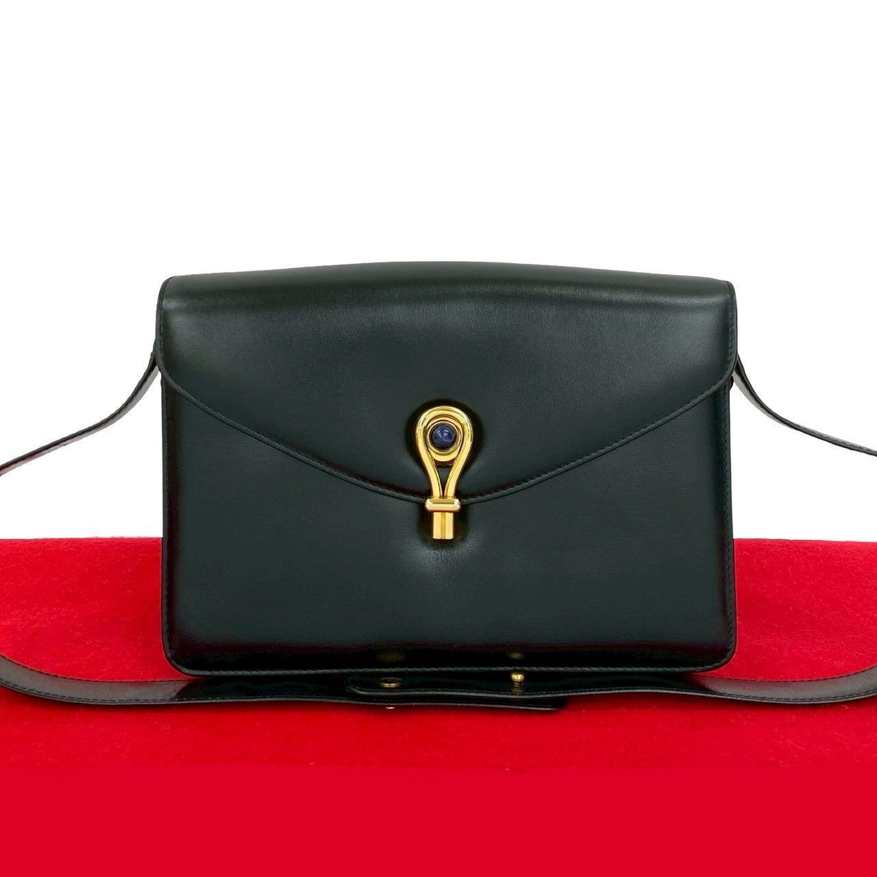 Gucci 20250723Kmb802 4 Leather Black Shoulder Bag