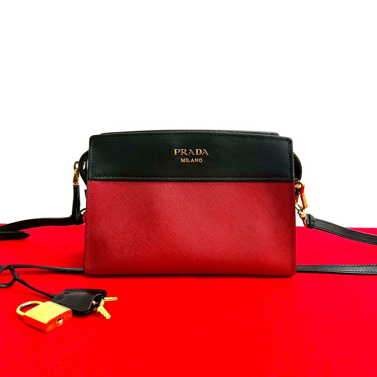 Shoulder Bag Esplanade Leather Black