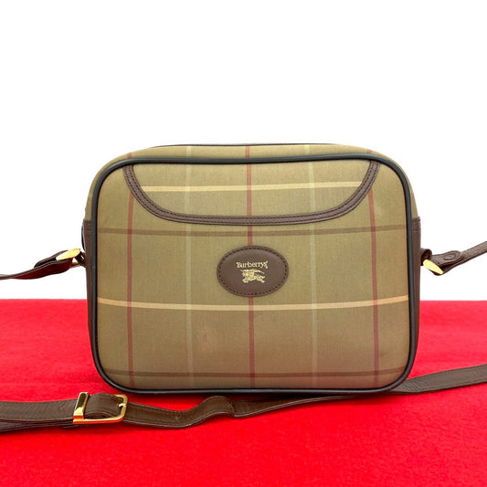 Burberry Shoulder Bag Canvas Brown 20250730Kmb54 9