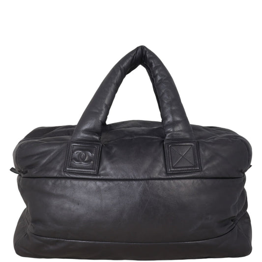 Chanel Coco Cocoon Reversible Bowler Bag Quilted Shoulder Bag